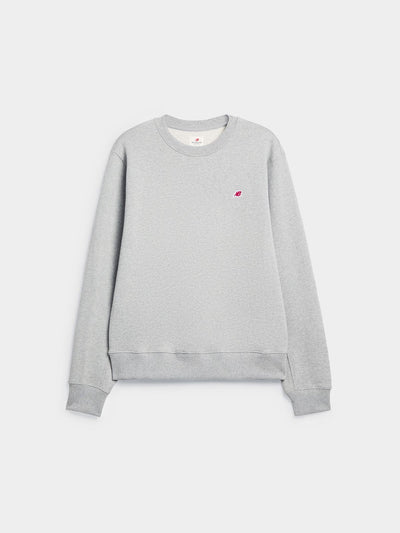 New Balance Men's Made in USA Grey Sweat Top