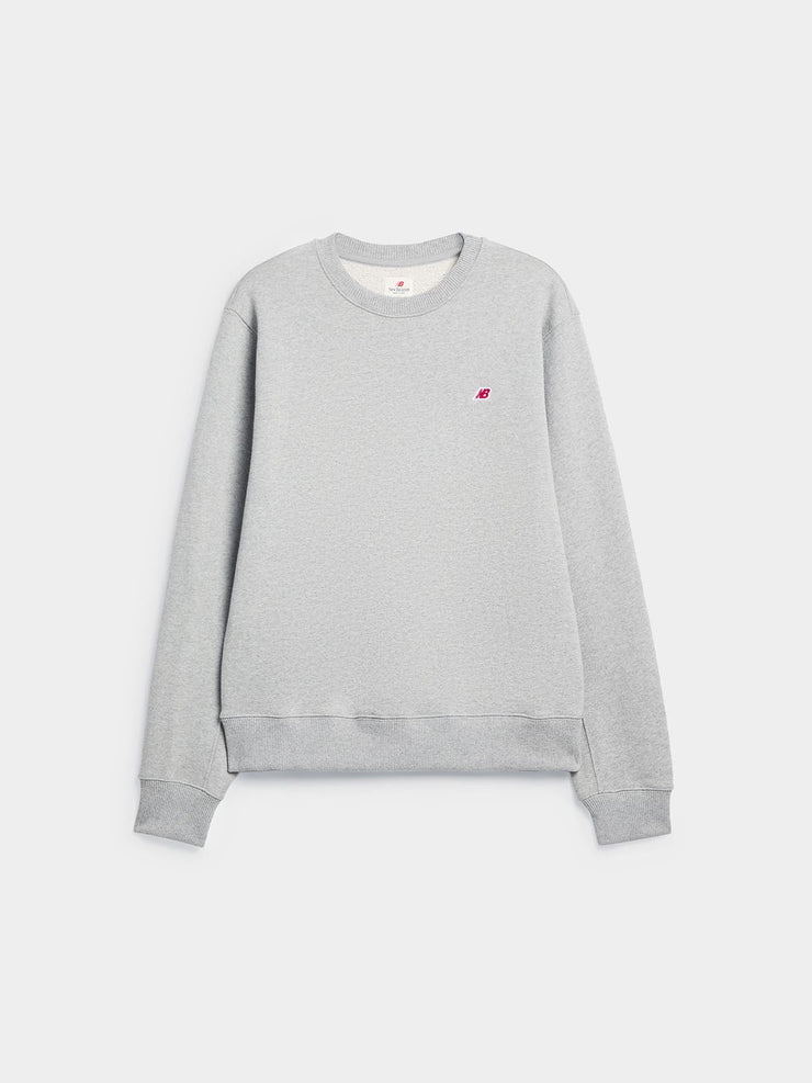 New Balance Men's Made in USA Grey Sweat Top