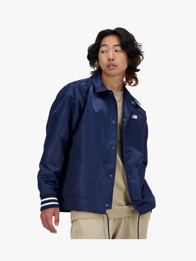 New Balance Men's Sportswear's Greatest Hits Black Coach Jacket