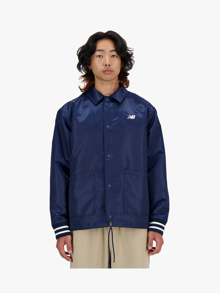 New Balance Men's Sportswear's Greatest Hits Black Coach Jacket