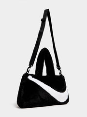 Nike Women's Fur Tote Bag Black Shopper