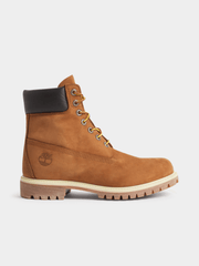Timberland Men's Premium 6 Inch Waterproof Dark Wheat Boot