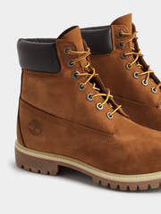 Timberland Men's Premium 6 Inch Waterproof Dark Wheat Boot