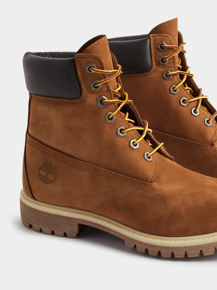 Timberland Men's Premium 6 Inch Waterproof Dark Wheat Boot