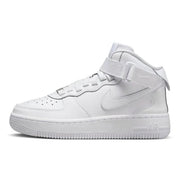 Nike Air Force 1 Mid EasyOn Shoes Youth White